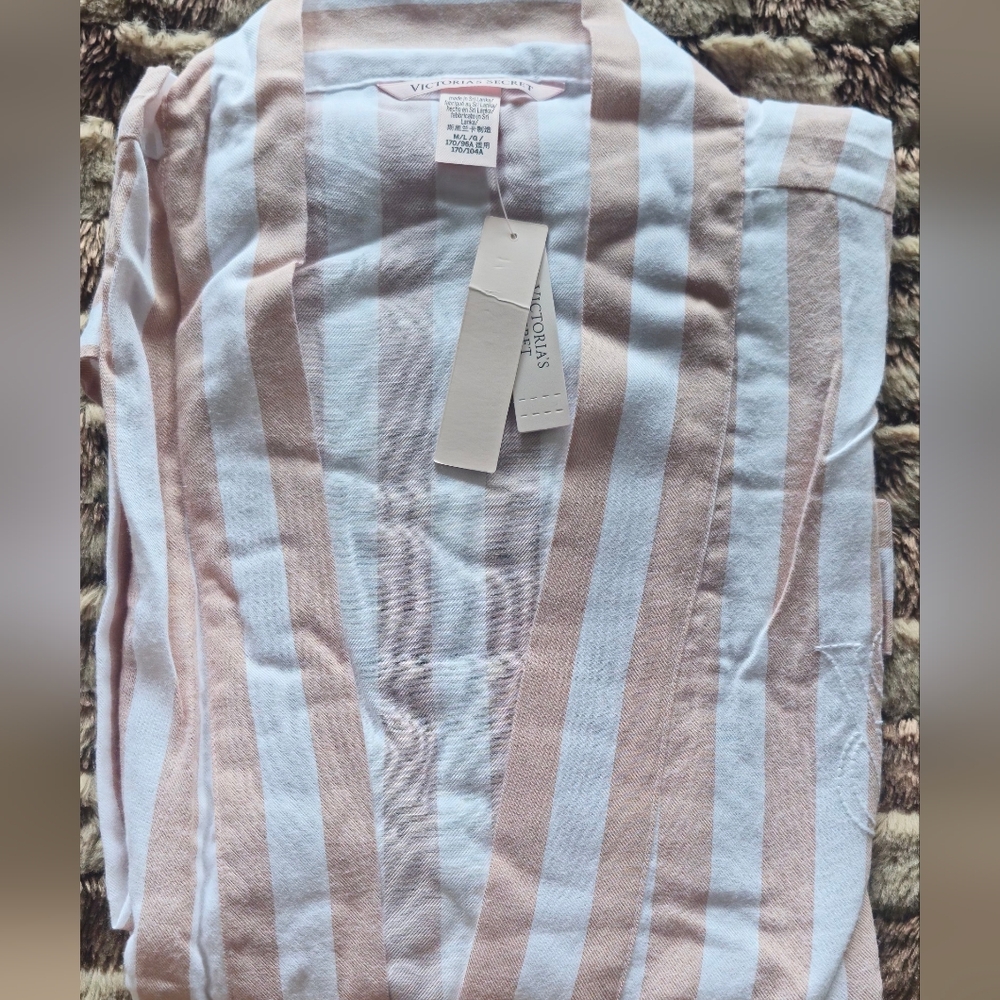 Victoria Secret Modal Cotton Long Robe Size M/L NWT - Picture 3 of 11